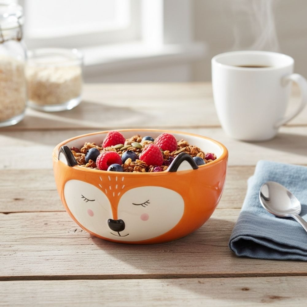 Fuchs Müslischale, Geschenke Frauen, Geschenke Freundin, Geschenk Schwester, Witzige Geschenke, Kleine Geschenke, Geschenk, Geschenkidee