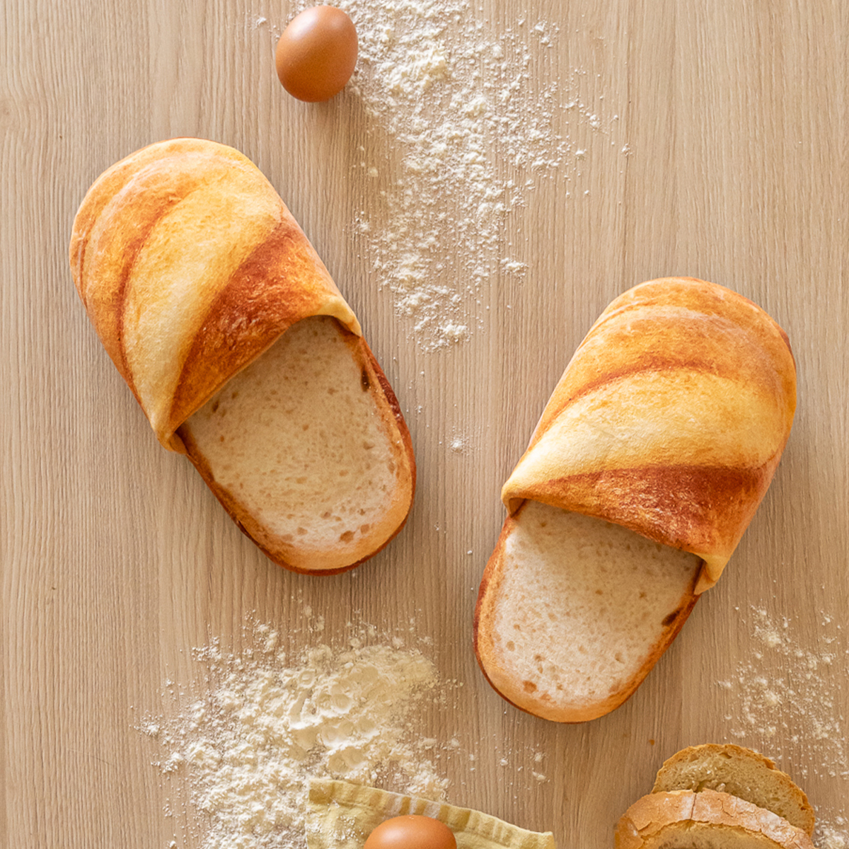 Weißbrot Hausschuhe, Vatertagsgeschenk, Geschenk Männer, Geschenk Freund, Geschenk Bruder, Witzige Geschenke, Romantische Geschenke, Hochzeitsgeschenk, Geschenk, Geschenkidee