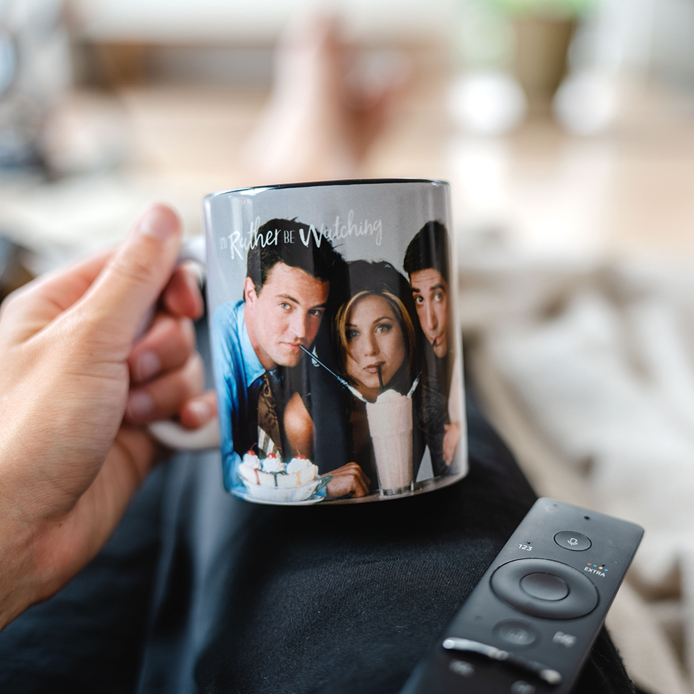 Friends Vintage Foto-Tasse