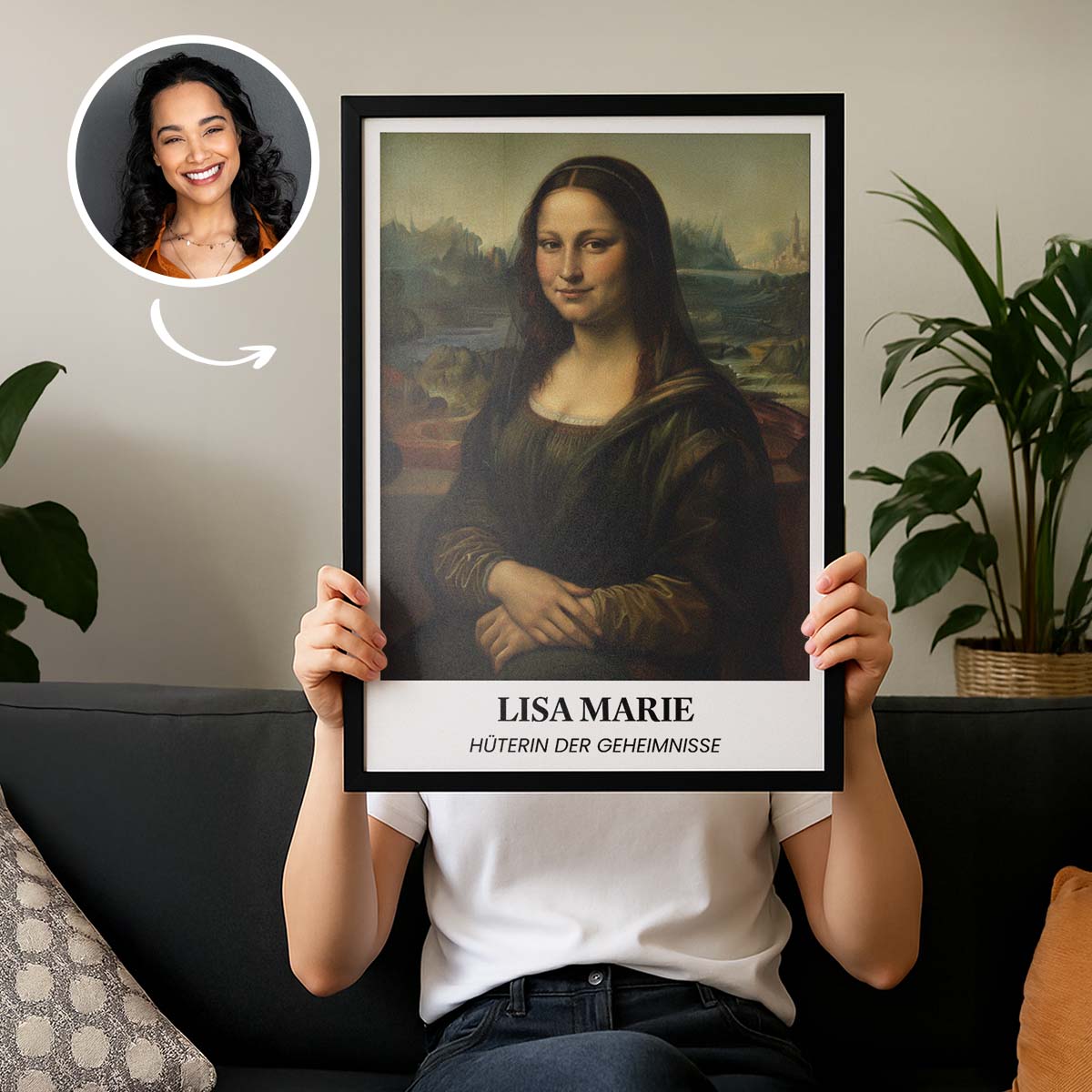 Personalisierbares Gemälde Poster, Weihnachtsgeschenk, Fotogeschenk, Witzige Geschenke, Romantische Geschenke, Hochzeitsgeschenk, Kleine Geschenke, Geschenk, Geschenkidee