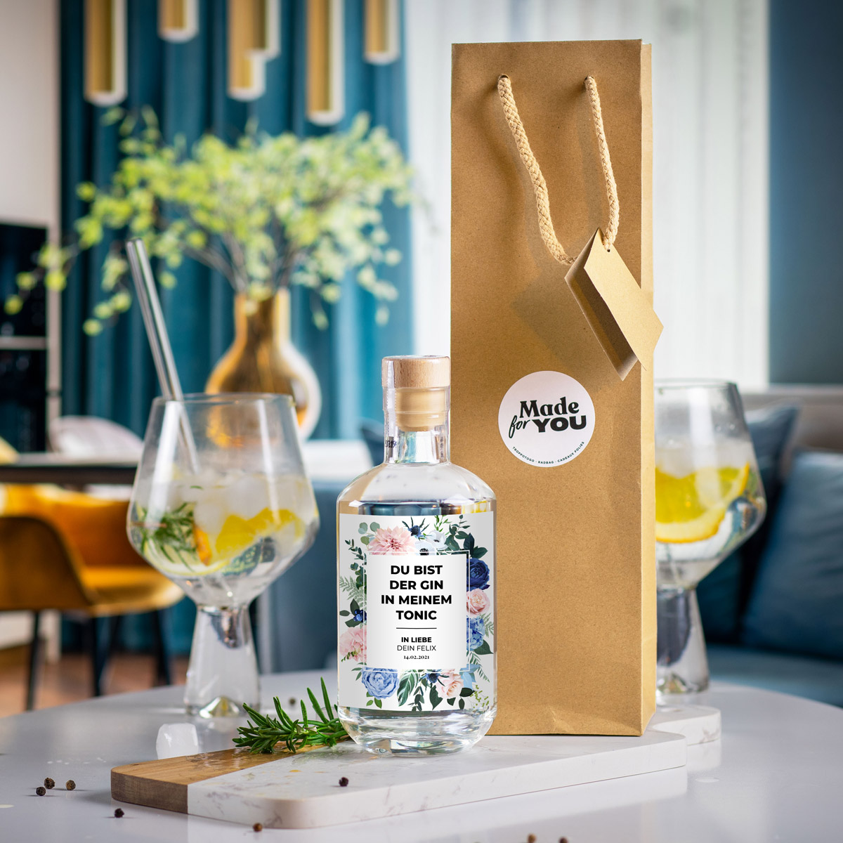 Gin mit 7 Zeilen