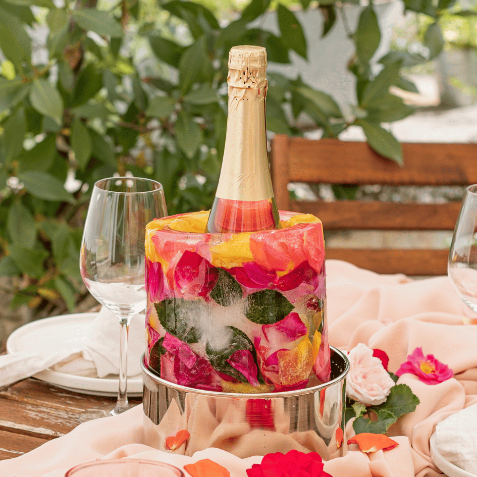 Ice Cooler - Kreativer Flaschenkühler, Weinkühler, Champagner, Party, Dekoration, Deko, Design, Style, Feier, Spass, Wein, Sekt, Sektkühler, Eis, Geburtstagsgeschenk, Geschenke Frauen, Geschenke Freundin, Geschenk Schwester, Geschenk Mama, Witzige Geschenke, Geschenk, Geschenkidee