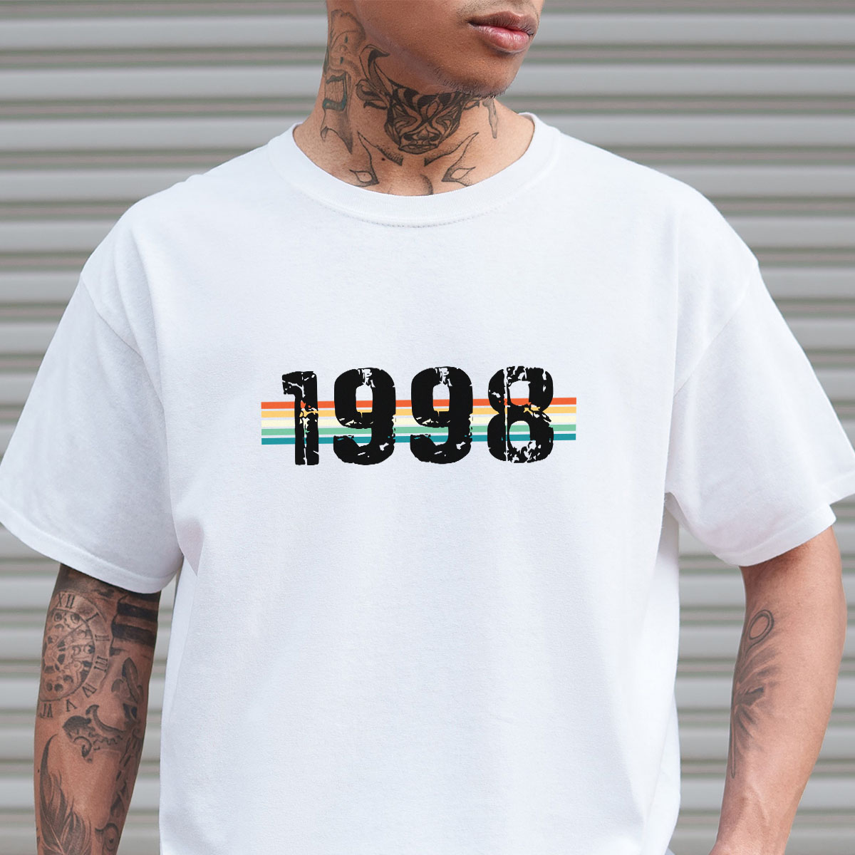 Personalisierbares T-Shirt mit Jahreszahl, Vatertagsgeschenk, Geschenk Papa, Geburtstagsgeschenk, Geschenk Männer, Geschenk Freund, Geschenk Bruder, Witzige Geschenke, Romantische Geschenke, Hochzeitsgeschenk, Kleine Geschenke, Geschenk, Geschenkidee