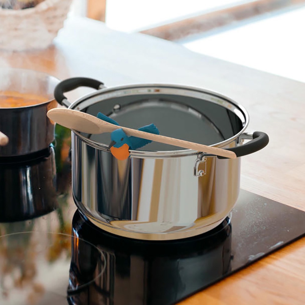 Vogel Topfdeckel- und Löffelhalter, Weihnachtsgeschenk, Witzige Geschenke, Romantische Geschenke, Hochzeitsgeschenk, Kleine Geschenke, Geschenk, Geschenkidee