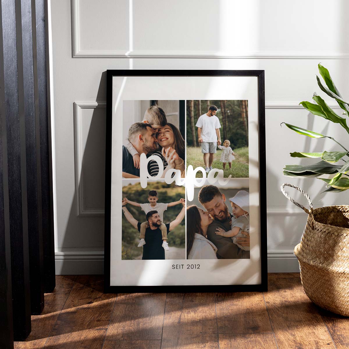 Personalisierbares Poster mit 4 Fotos und Text, Vatertagsgeschenk, Fotogeschenk, Geburtstagsgeschenk, Geschenke Frauen, Geschenke Freundin, Geschenk Schwester, Geschenk Mama, Witzige Geschenke, Romantische Geschenke, Hochzeitsgeschenk, Kleine Geschenke, Geschenk, Geschenkidee