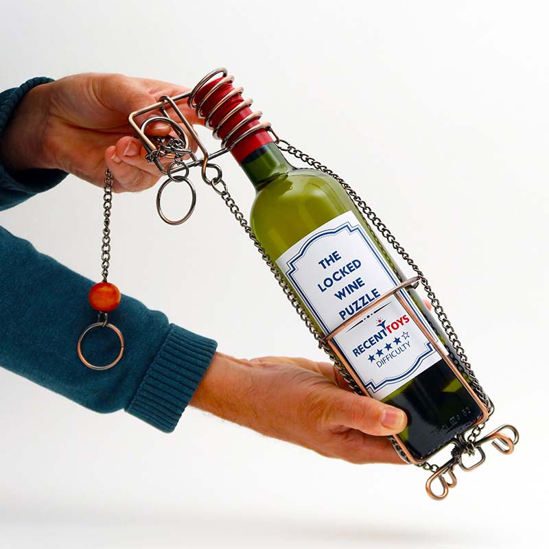 Weinflaschen Rätsel, Vatertagsgeschenk, Witzige Geschenke, Romantische Geschenke, Hochzeitsgeschenk, Geschenk, Geschenkidee