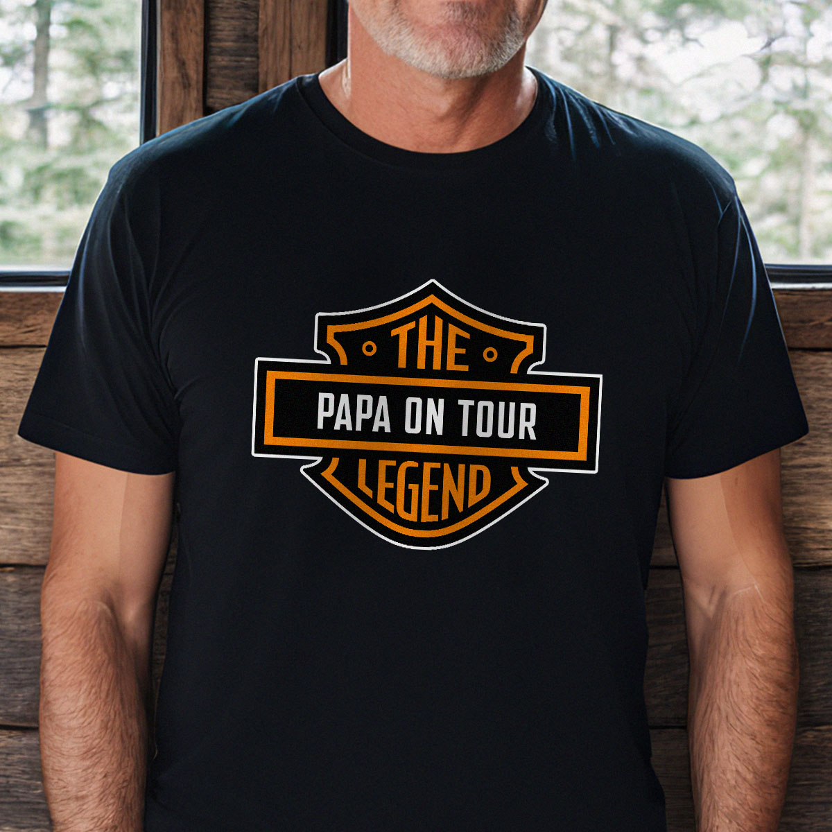 Personalisierbares Motorrad T-Shirt mit Name, Vatertagsgeschenk, Geschenk Papa, Geburtstagsgeschenk, Geschenk Männer, Geschenk Freund, Geschenk Bruder, Witzige Geschenke, Romantische Geschenke, Hochzeitsgeschenk, Kleine Geschenke, Geschenk, Geschenkidee