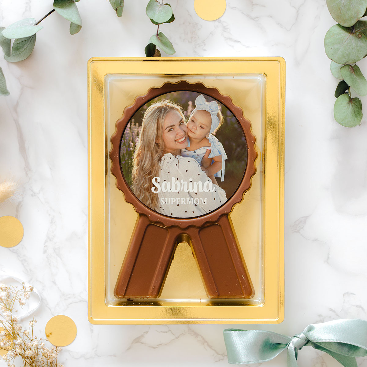 Personalisierbare Schokoladen Medaille Bild mit Text, Vatertagsgeschenk, Fotogeschenk, Witzige Geschenke, Romantische Geschenke, Hochzeitsgeschenk, Kleine Geschenke, Geschenk, Geschenkidee