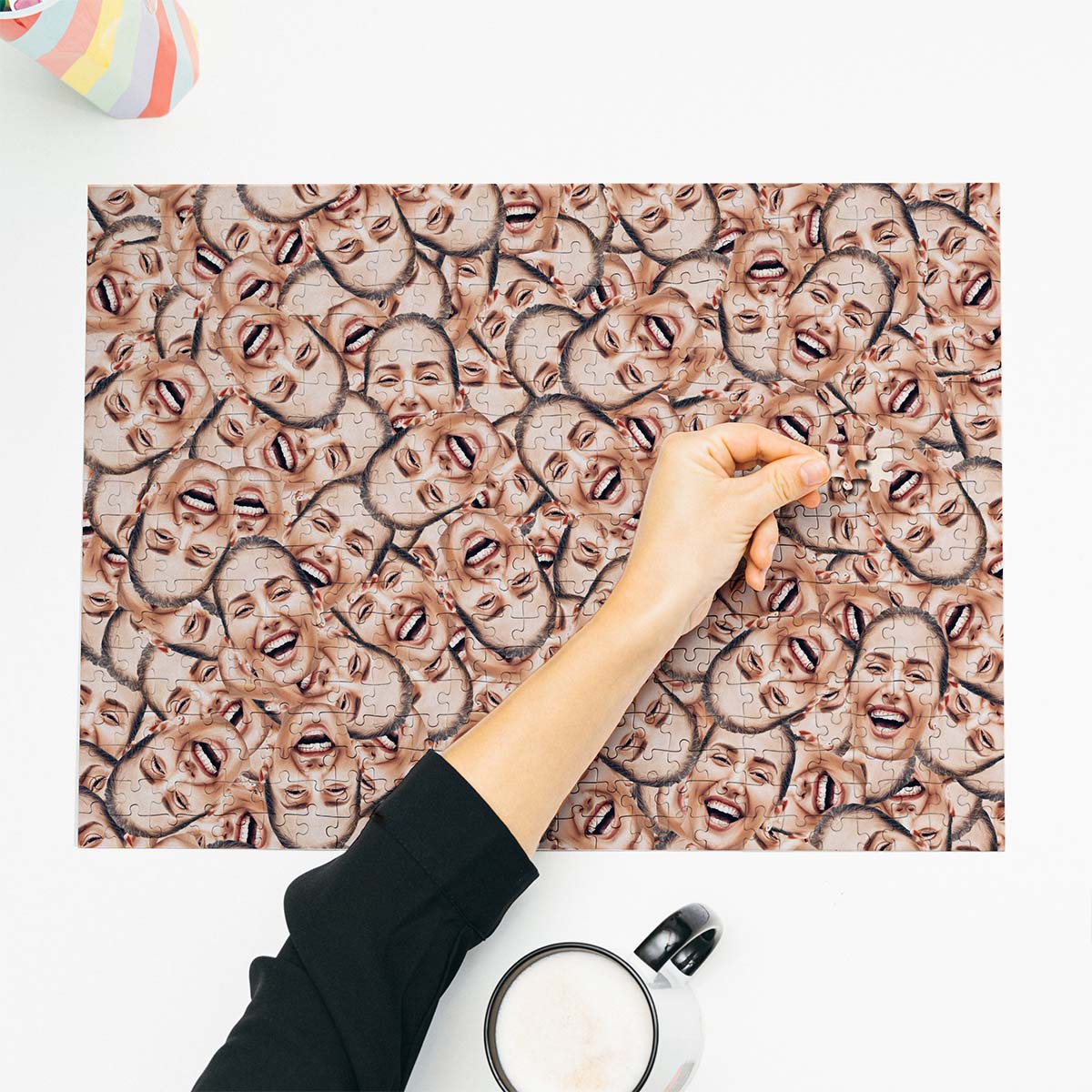 Personalisierbares Puzzle mit Gesicht, Fotogeschenk, Witzige Geschenke, Romantische Geschenke, Hochzeitsgeschenk, Kleine Geschenke, Geschenk, Geschenkidee