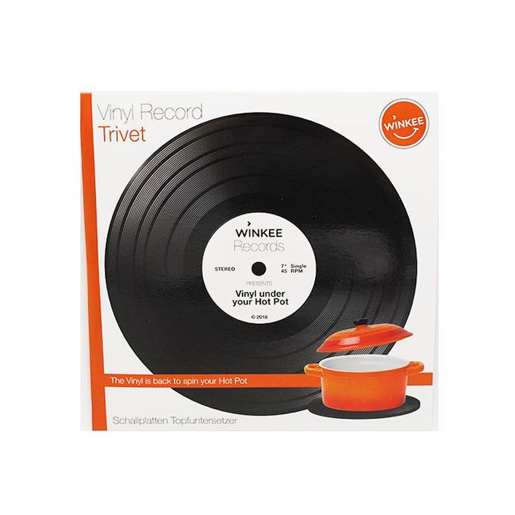 Schallplatten Topfuntersetzer