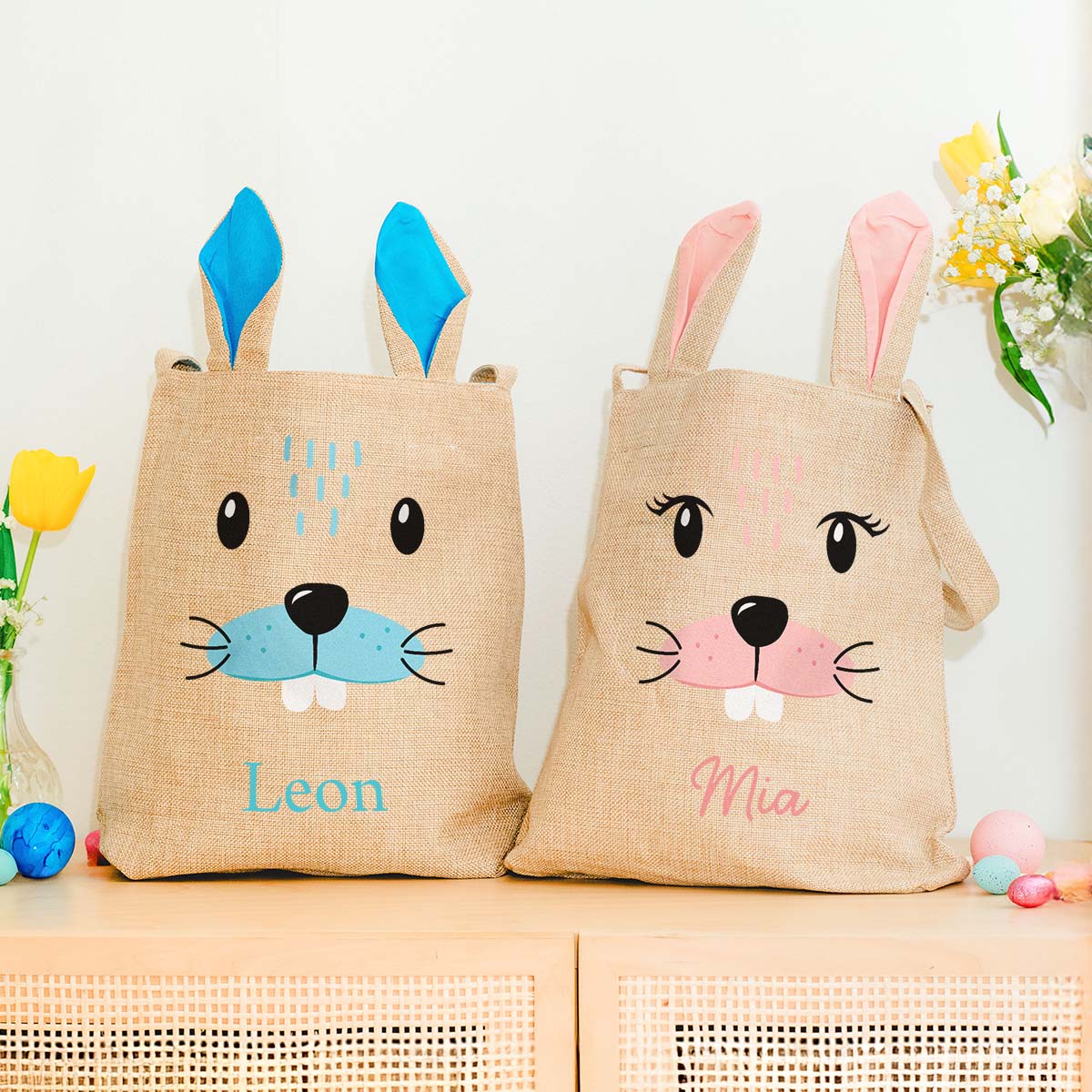Personalisierbares Osternest mit Namen, Kleine Geschenke, Geschenk, Geschenkidee