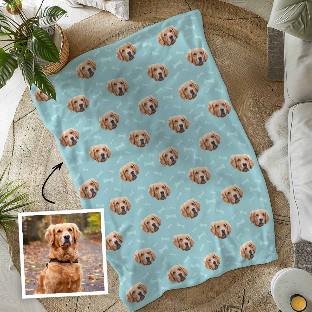 Personalisierbare Decke mit deinem Haustier, Fotogeschenk, Geburtstagsgeschenk, Romantische Geschenke, Hochzeitsgeschenk, Kleine Geschenke, Geschenk, Geschenkidee