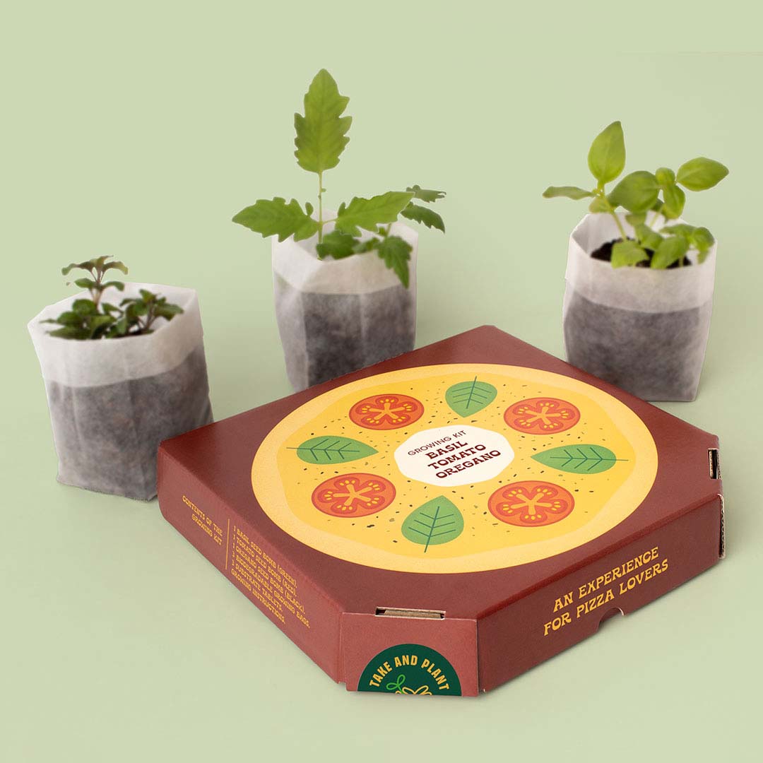 Pizza Lovers Anzuchtset, Vatertagsgeschenk, Witzige Geschenke, Romantische Geschenke, Hochzeitsgeschenk, Geschenk, Geschenkidee