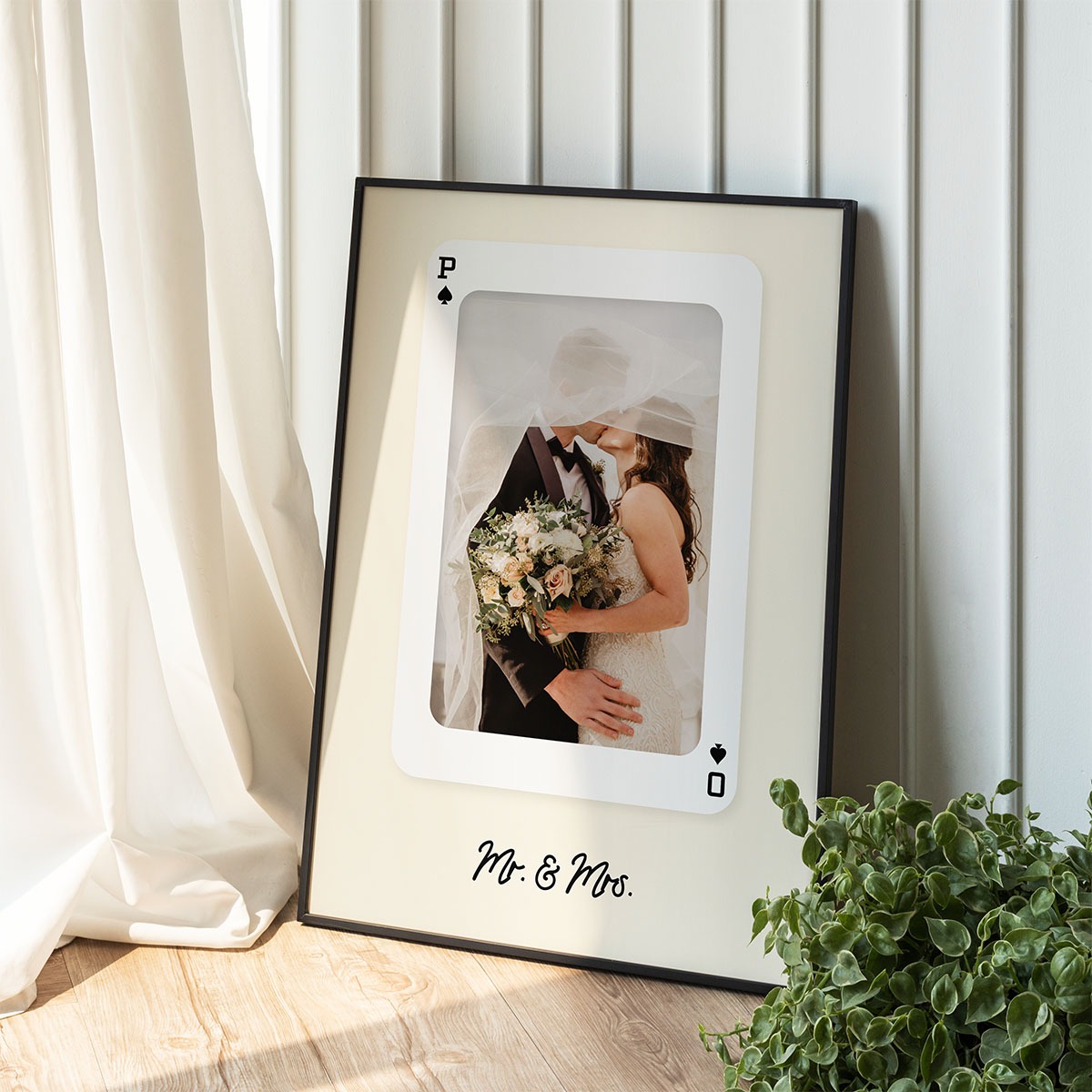 Personalisierbares Poster Spielkarte mit Foto und Text, Fotogeschenk, Romantische Geschenke, Hochzeitsgeschenk, Kleine Geschenke, Geschenk, Geschenkidee