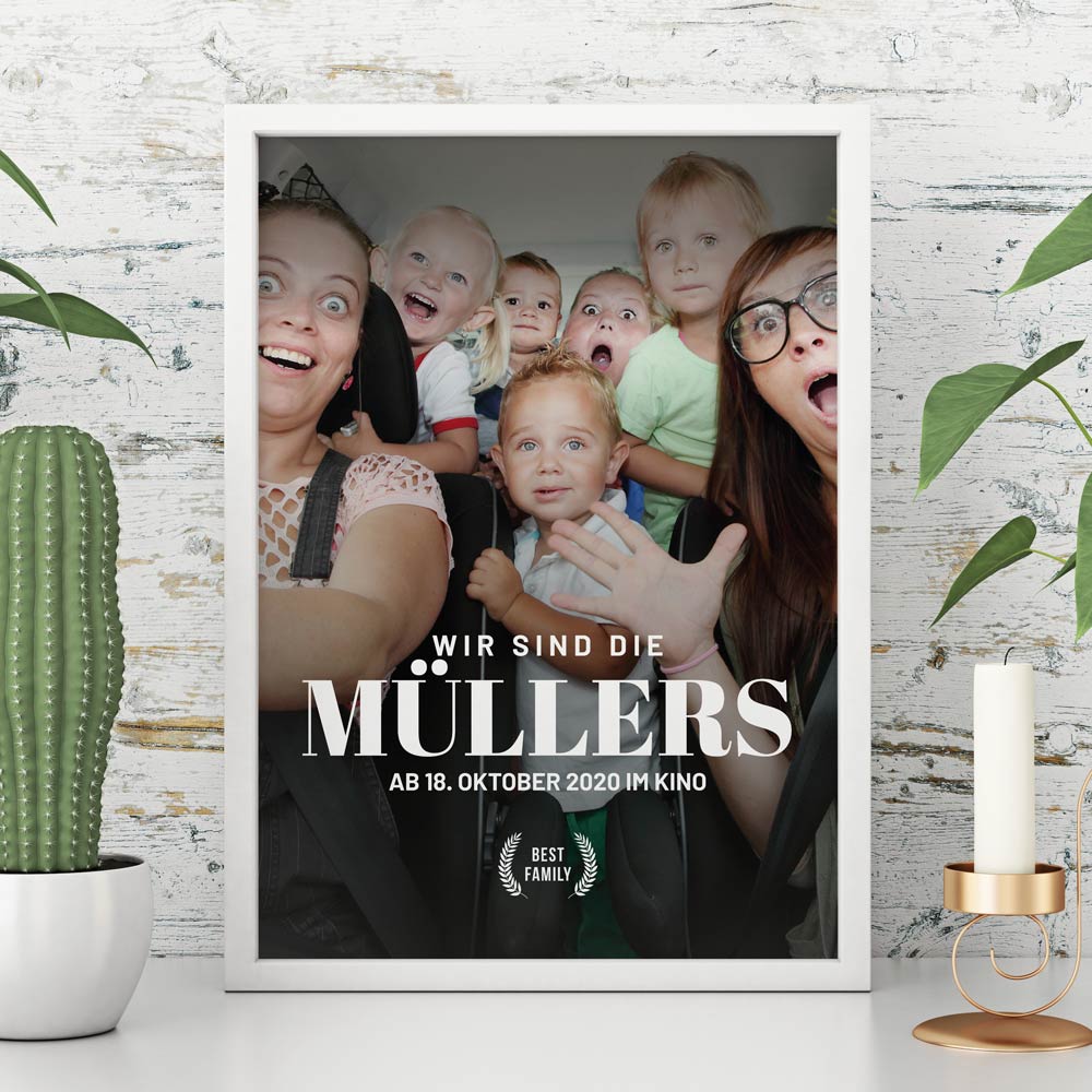 Personalisierbares Filmposter, Vatertagsgeschenk, Fotogeschenk, Geburtstagsgeschenk, Geschenke Frauen, Geschenke Freundin, Geschenk Schwester, Witzige Geschenke, Romantische Geschenke, Hochzeitsgeschenk, Kleine Geschenke, Geschenk, Geschenkidee
