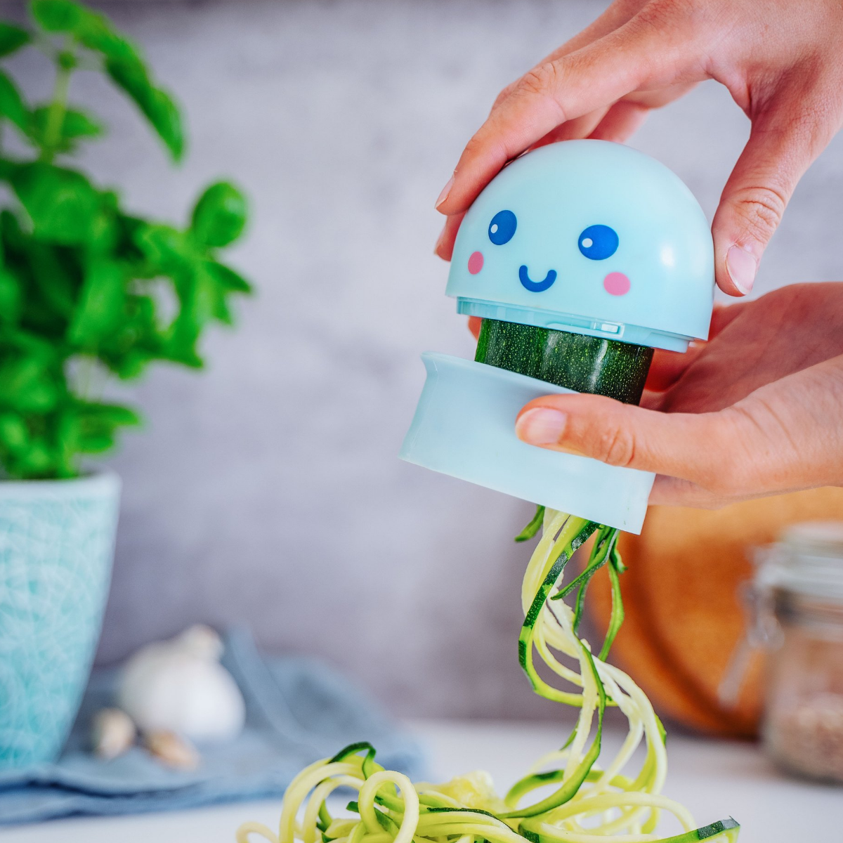 Quallen Spiralschneider, Kleine Geschenke, Geschenk, Geschenkidee