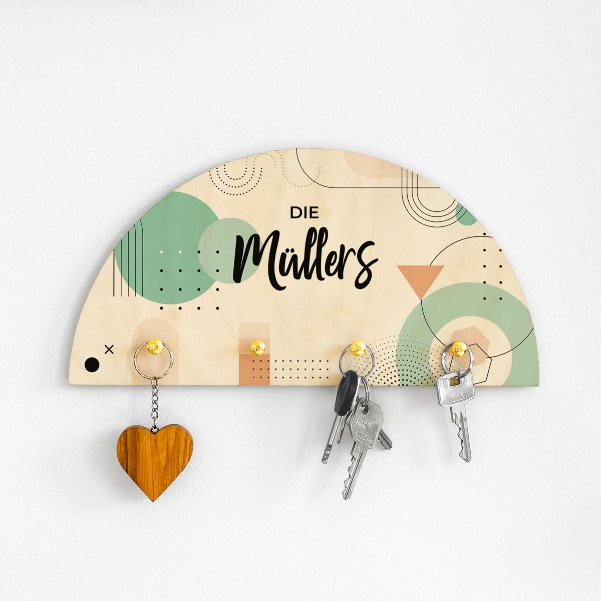 Personalisierbares Holz Schlüsselbrett mit Name, Geburtstagsgeschenk, Geschenke Frauen, Geschenke Freundin, Geschenk Schwester, Geschenk Mama, Witzige Geschenke, Kleine Geschenke, Geschenk, Geschenkidee