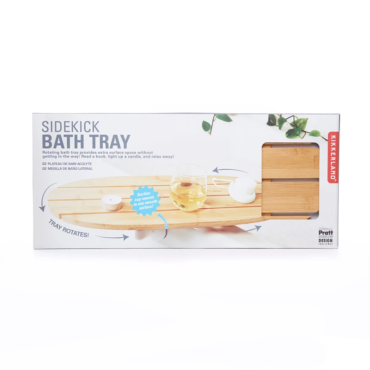 Drehbarer Tisch für die Badewanne