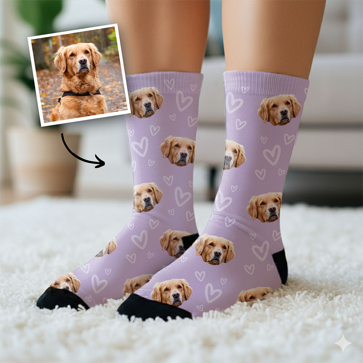 Personalisierbare Socken mit deinem Haustier, Geburtstagsgeschenk, Geschenke Frauen, Geschenke Freundin, Geschenk Schwester, Geschenk Mama, Witzige Geschenke, Romantische Geschenke, Hochzeitsgeschenk, Kleine Geschenke, Geschenk, Geschenkidee