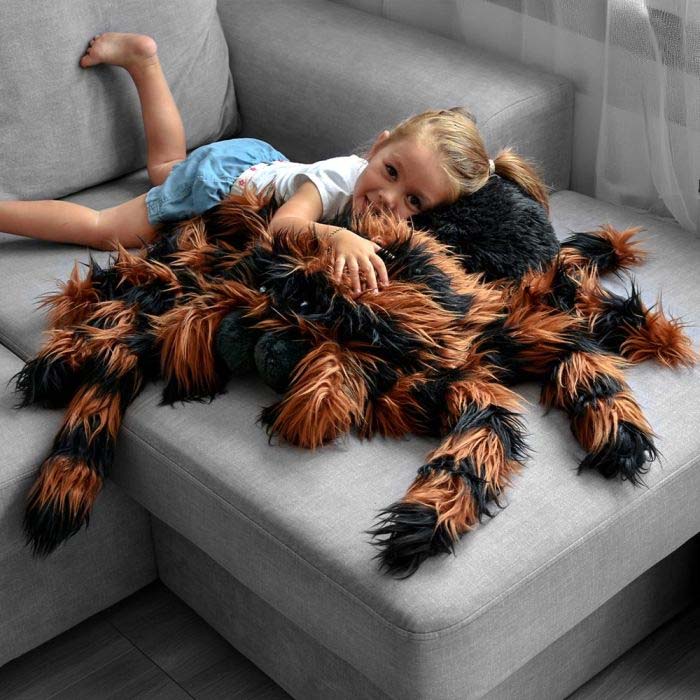 Riesen Tarantel Stofftier, Geschenk Männer, Geschenk Freund, Geschenk Bruder, Romantische Geschenke, Hochzeitsgeschenk, Kleine Geschenke, Geschenk, Geschenkidee