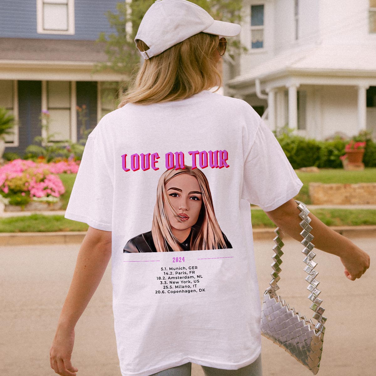 Personalisierbares Tour T-Shirt, Geburtstagsgeschenk, Geschenk Männer, Geschenk Freund, Geschenk Bruder, Geschenke Frauen, Geschenke Freundin, Geschenk Schwester, Witzige Geschenke, Romantische Geschenke, Hochzeitsgeschenk, Kleine Geschenke, Geschenk, Geschenkidee