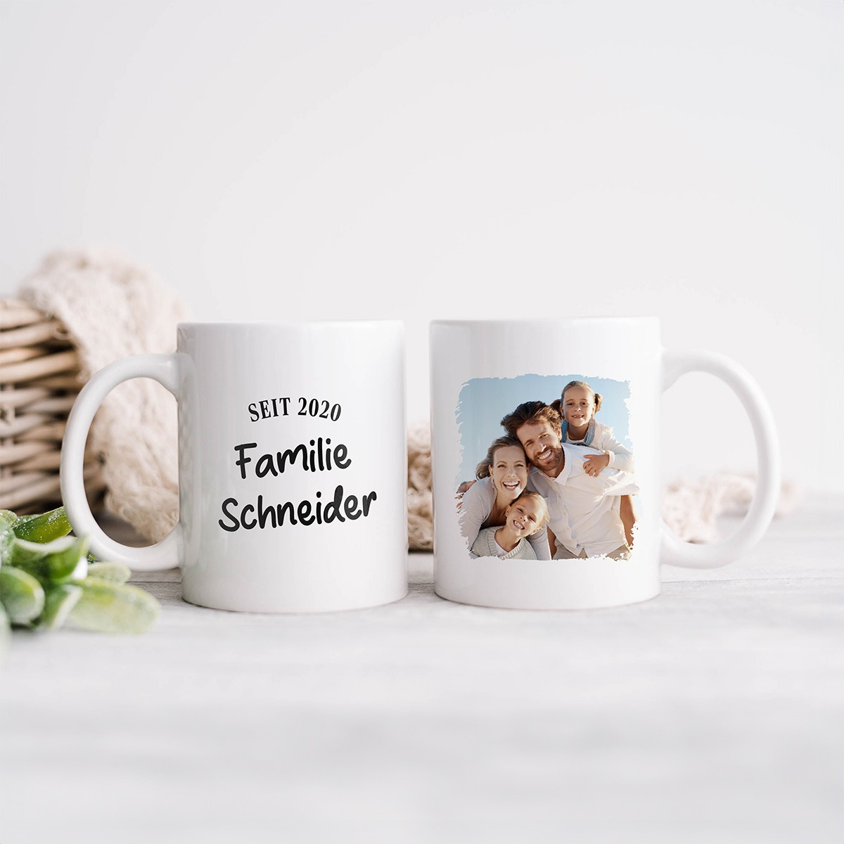 Personalisierbare Tasse mit Text und Foto, Fotogeschenk, Witzige Geschenke, Romantische Geschenke, Hochzeitsgeschenk, Kleine Geschenke, Geschenk, Geschenkidee