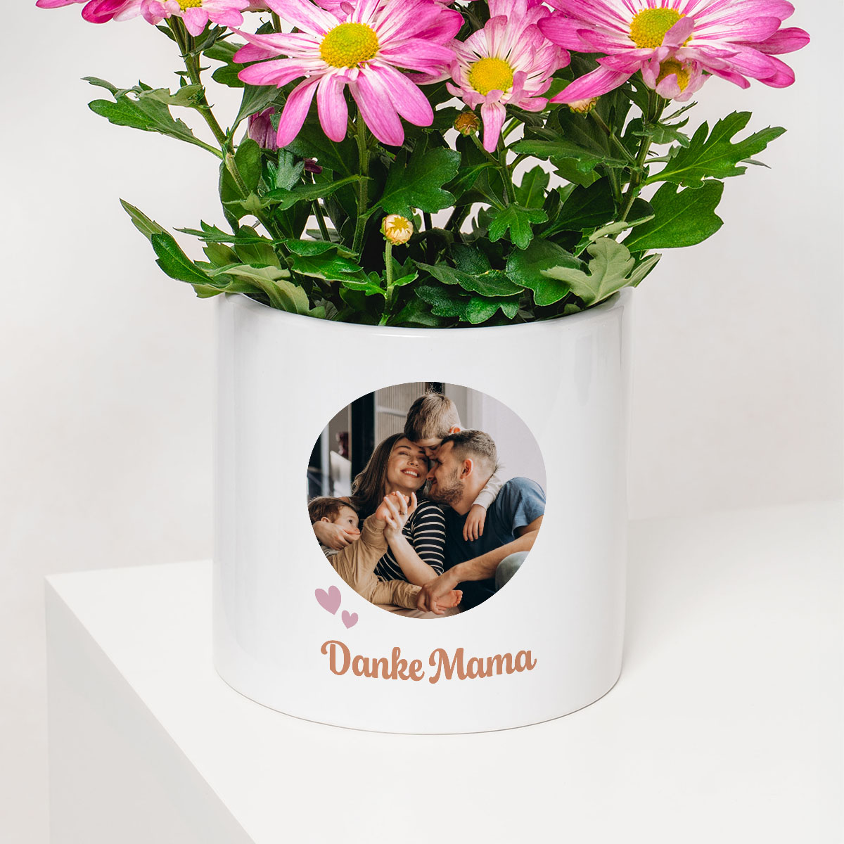 Personalisierbarer Blumentopf mit Foto und Text, Fotogeschenk, Geschenk Mama, Romantische Geschenke, Hochzeitsgeschenk, Kleine Geschenke, Geschenk, Geschenkidee