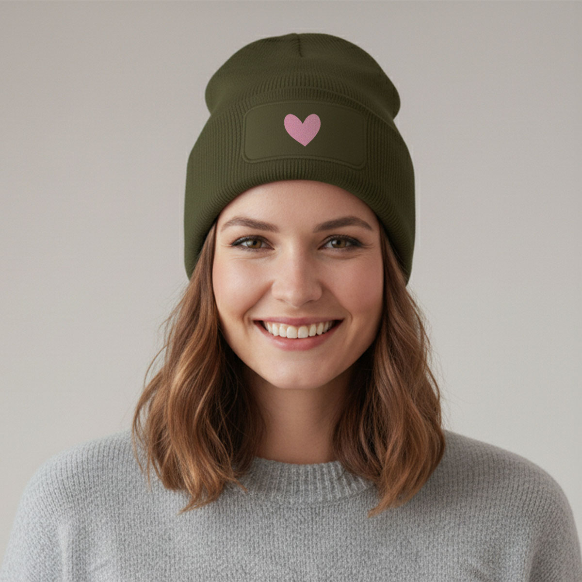 Personalisierbare Mütze mit Symbol und Text, Weihnachtsgeschenk, Witzige Geschenke, Romantische Geschenke, Hochzeitsgeschenk, Kleine Geschenke, Geschenk, Geschenkidee