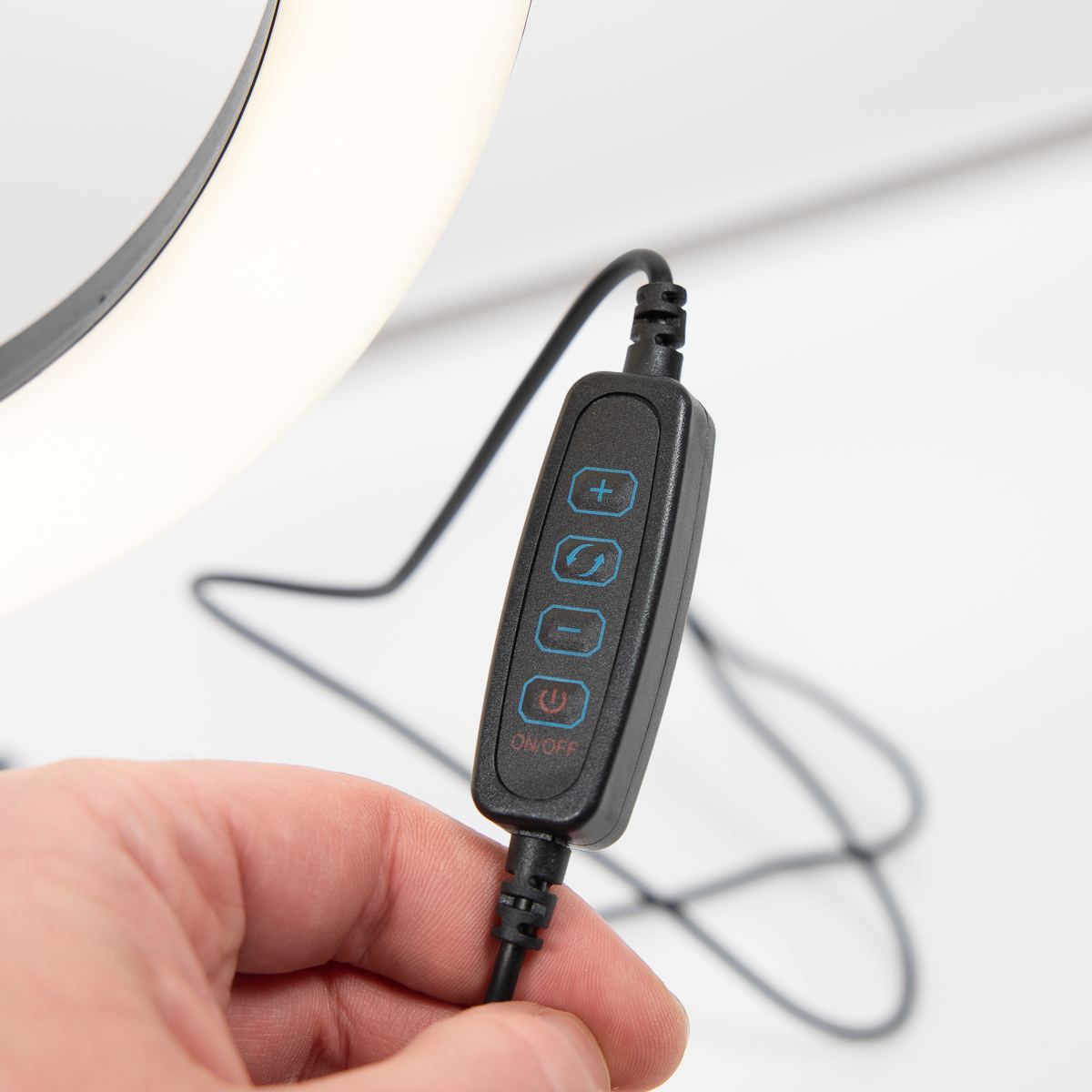 Selfie-Stativ mit LED-Ring