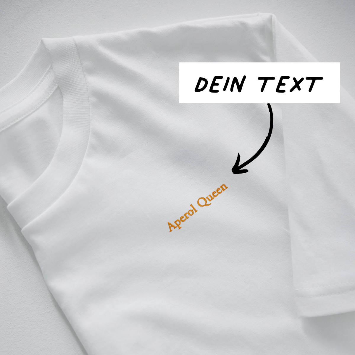 Geschenke für Frauen besticktes Tshirt mit Text