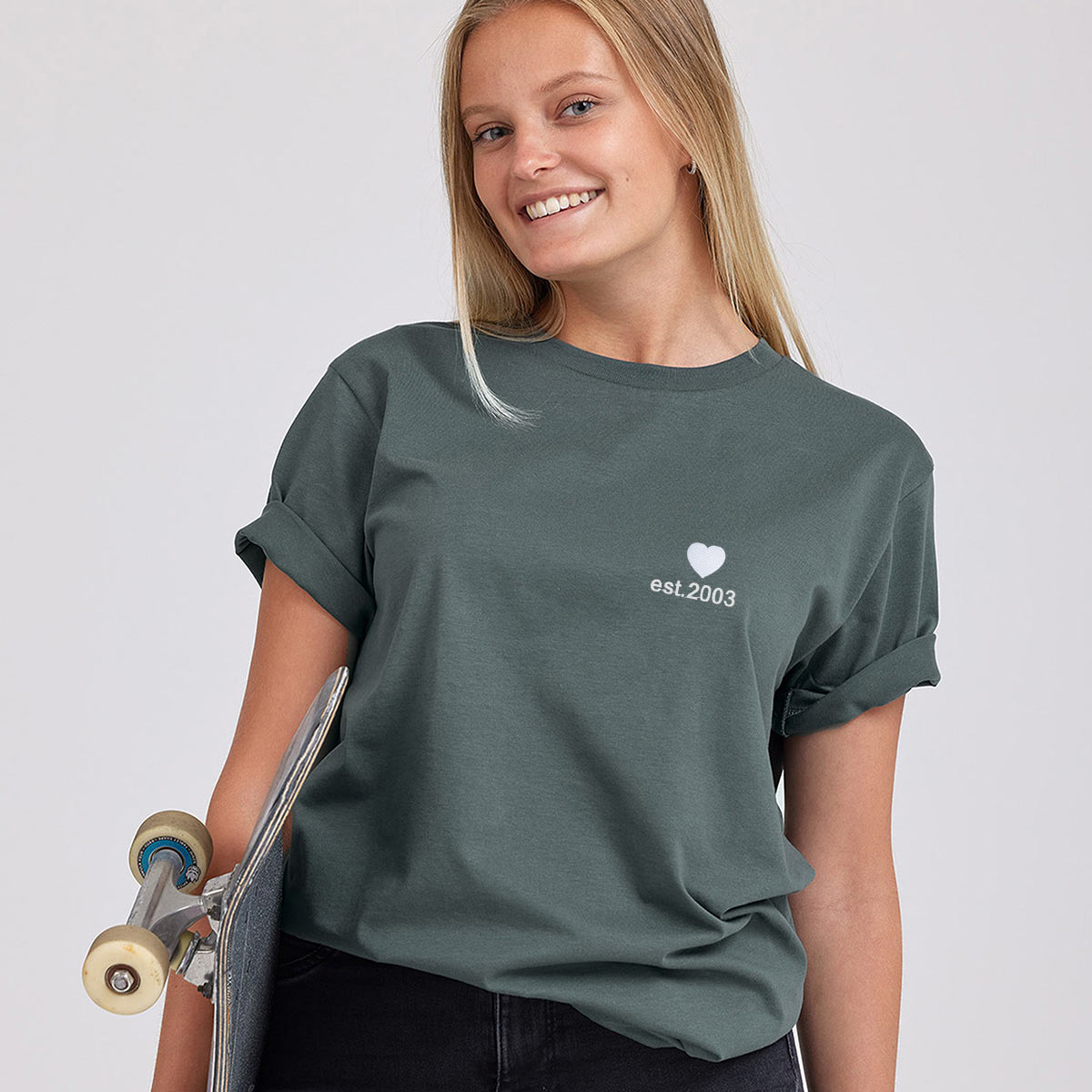 Geschenke für Frauen besticktes Tshirt mit Text