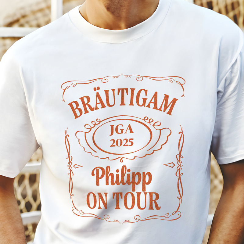 Junggesellenabschied Poltern T-Shirt