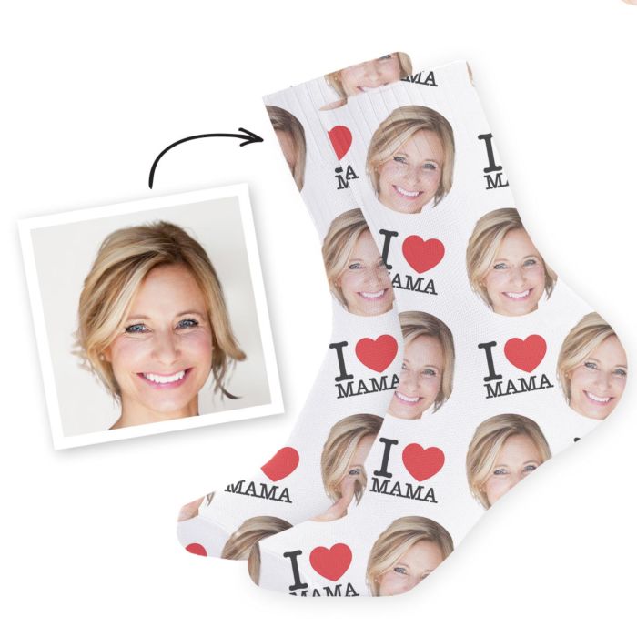 Personalisierbare Socken für Mama oder Papa Socken - Personalisierbare Mama Socken