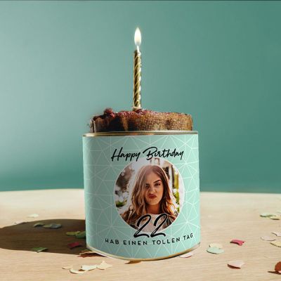 Personalisierbarer Cancake zum Geburtstag Personalisierbarer Cancake zum Geburtstag