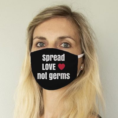 Deine eigene Gesichtsmaske mit Text Deine eigene Gesichtsmaske mit Text