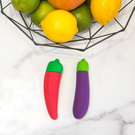 Chili und Auberginen Vibrator