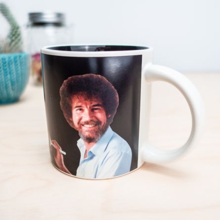 Bob Ross Wärmeempfindliche Tasse