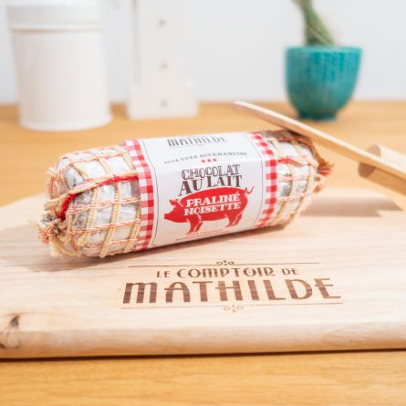 Schokoladen-Wurst (oder Wurst-Schokolade)