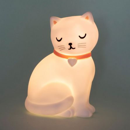Süße Katze Nachtlicht