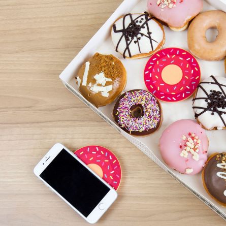 Drahtloses Ladegerät Donut