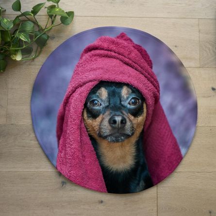 Personalisierbare Badezimmermatte mit Foto