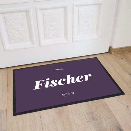 Fußmatte in verschiedenen Farben