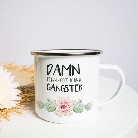 Metalltasse Gangster
