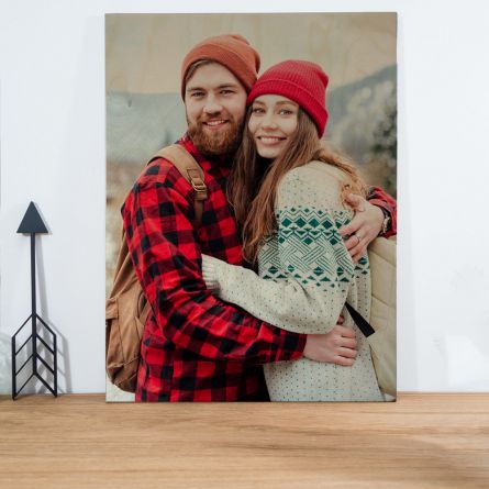 Personalisierbares Foto Holzbild