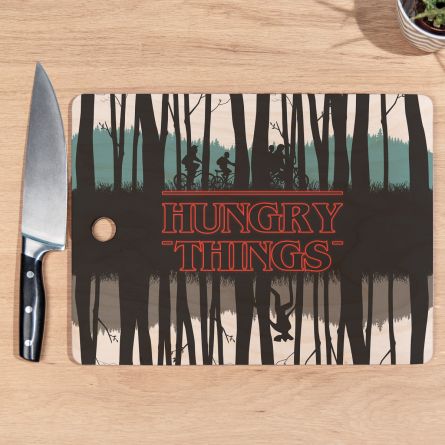 Schneidebrett Hungry Things
