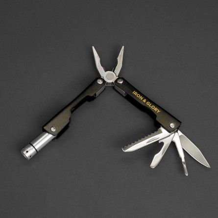 Iron & Glory Multi-Tool Schwarz