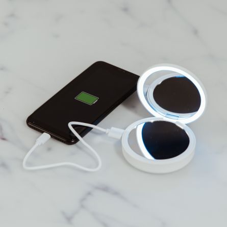 Taschenspiegel Powerbank