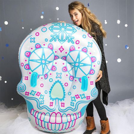 Sugar Skull Snow Tube