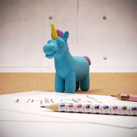 Einhorn Riesen Radiergummi