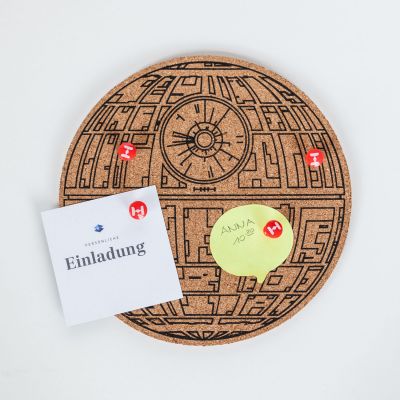 Spass im Büro - Star Wars Todesstern Pinboard